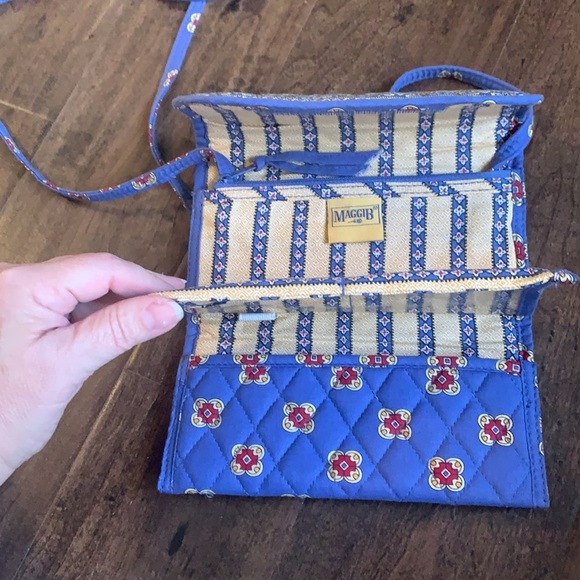 MaggiB Wallet with Crossbody Strap, NWOT’s - Picture 3 of 9